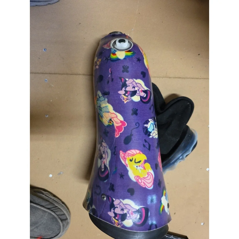 Below-Knee Right Carbon Fiber Prosthetic w/ My Little Pony